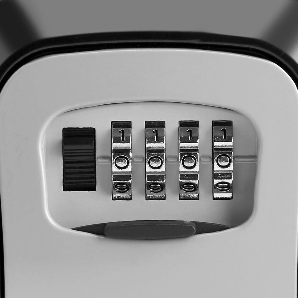 Wall Mount Storage Security Key Safe Waterproof Combination Lock Box