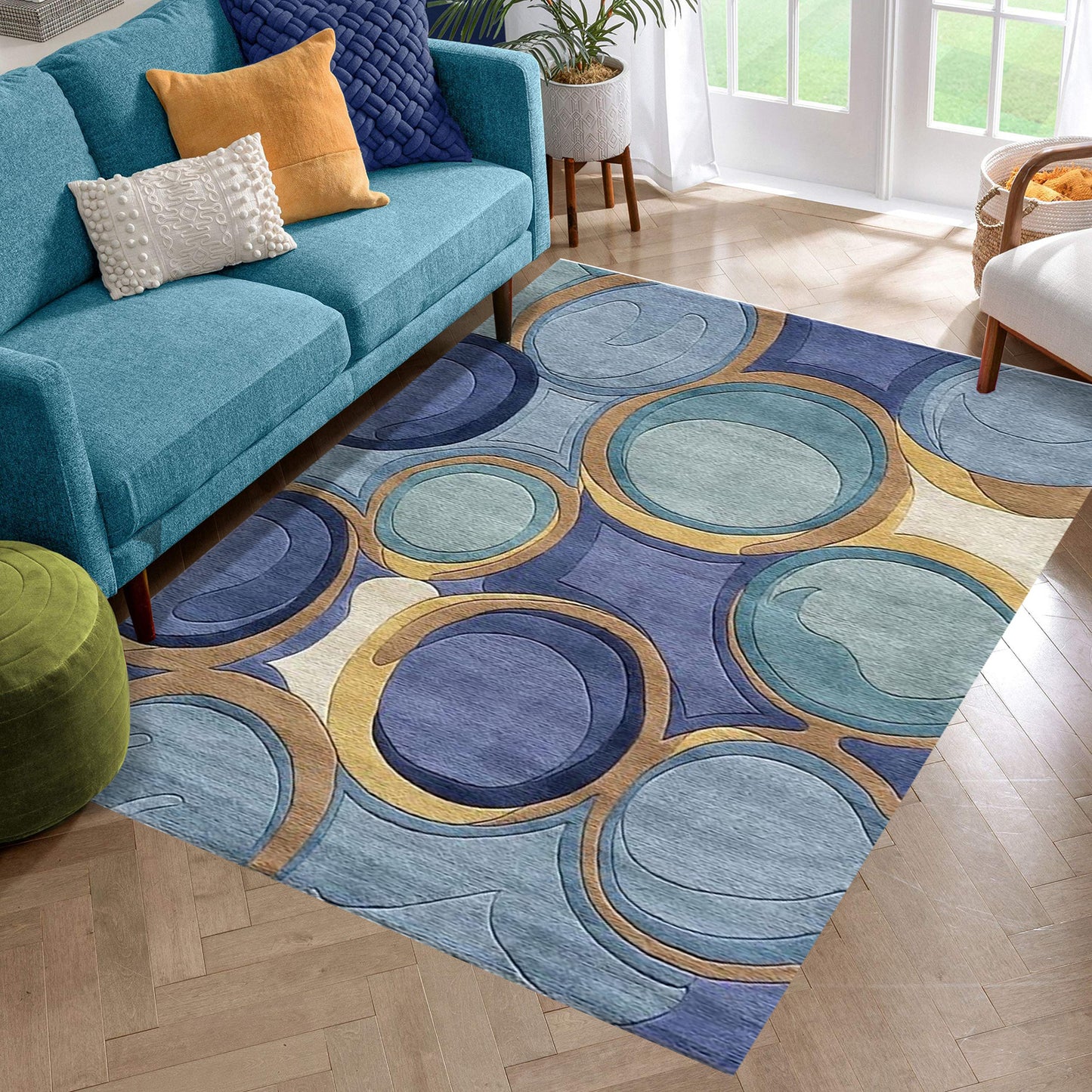 Delight Bedroom/Living Room Area Rug Carpet Mat (180 x 100)