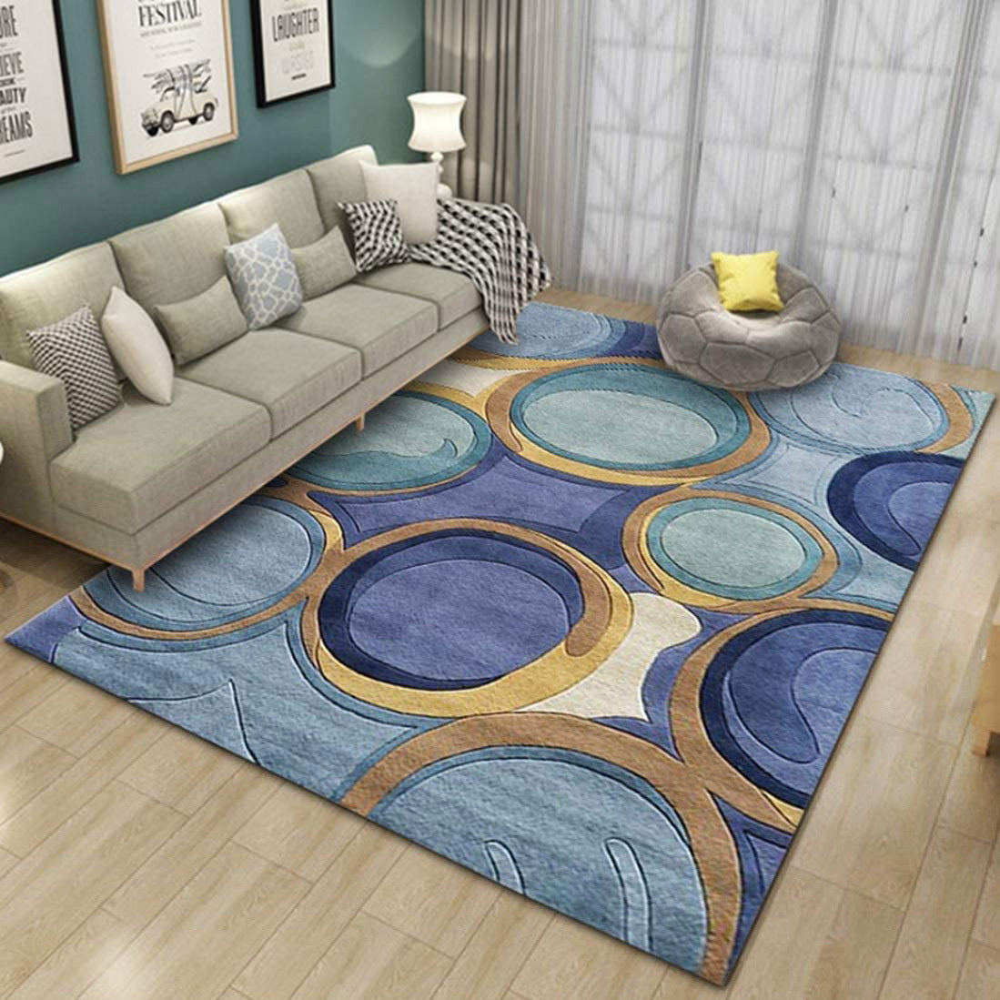 Delight Bedroom/Living Room Area Rug Carpet Mat (180 x 100)