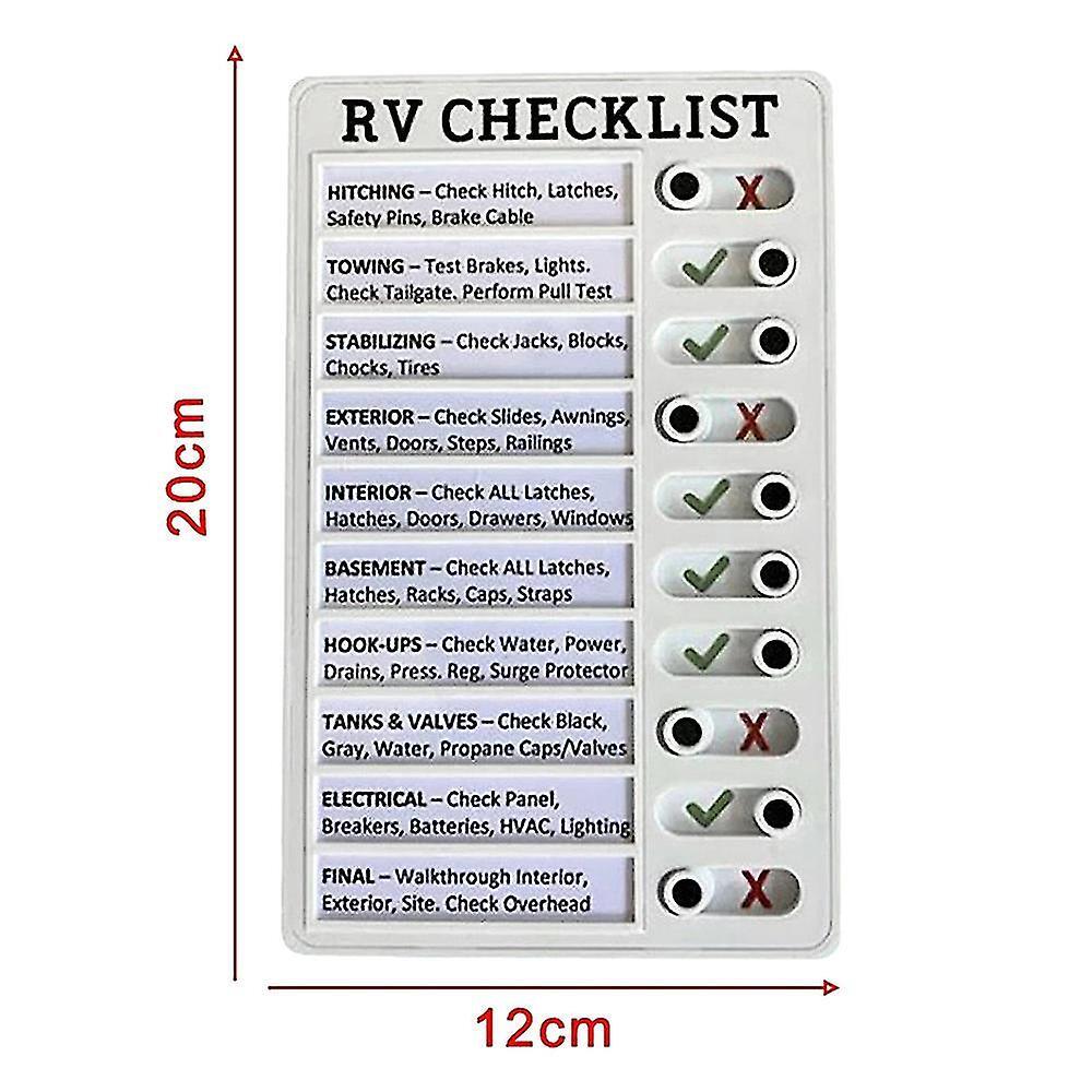 My Chores Chart Reusable Checklist Memo Message Note Board Planner with Slider