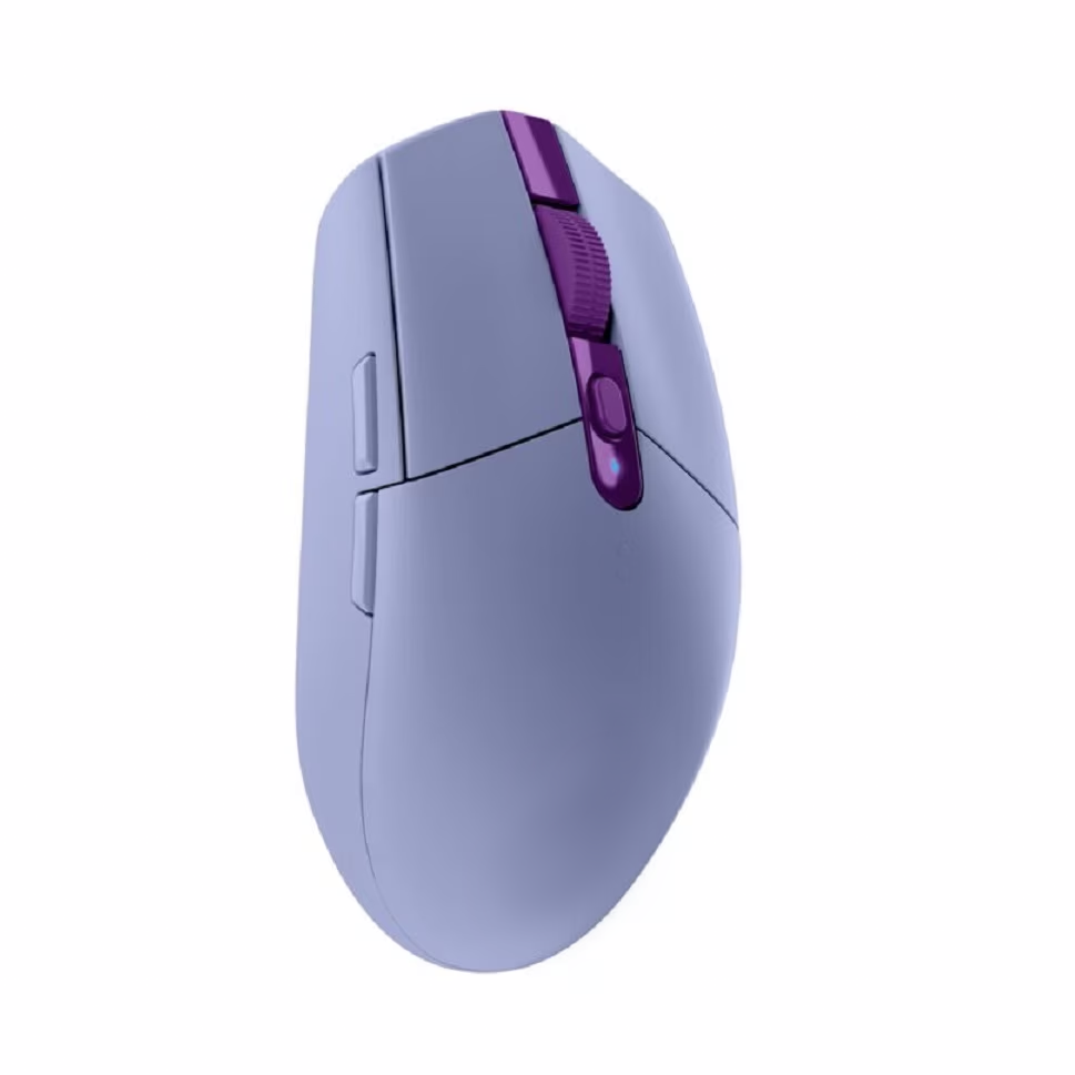 Precision Wireless Optical Gaming Office Mouse (Purple)