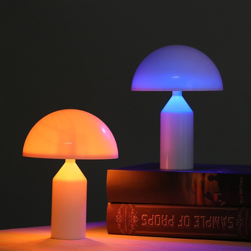 Colour-Changing LED Mushroom Lamp Portable Night Light
