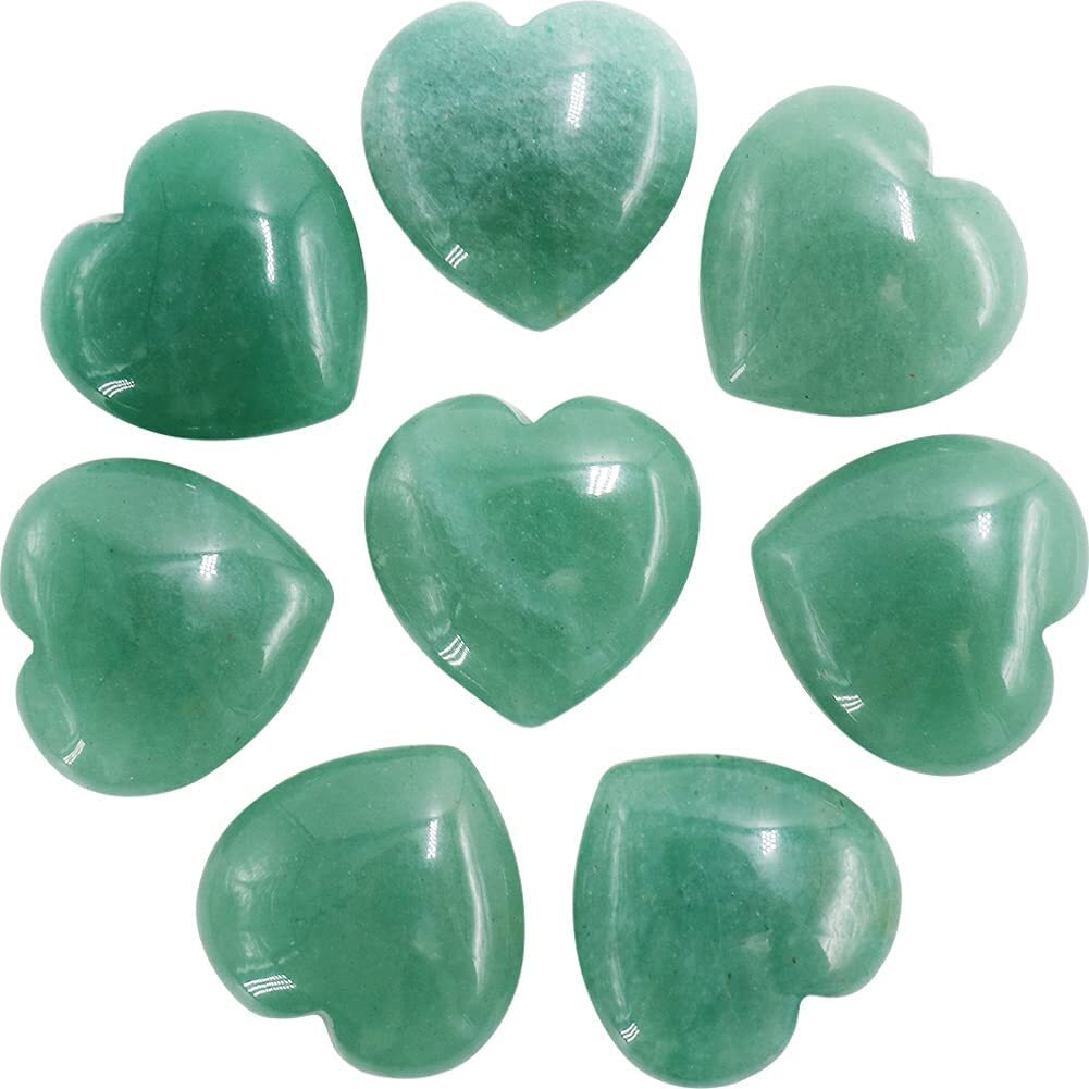 Green Aventurine Heart Stone Crystal Natural Gemstone