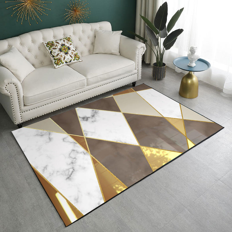 4m Extra Large Golden Rug Carpet Mat (400 x 200)