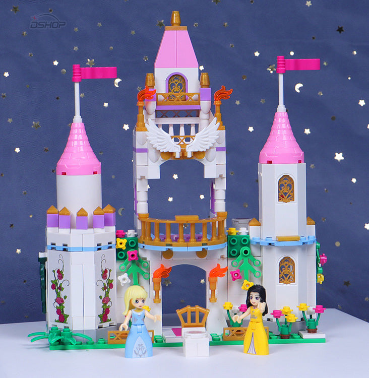 Princess Castle Building Blocks Set 356pcs Girls Toy with Dolls