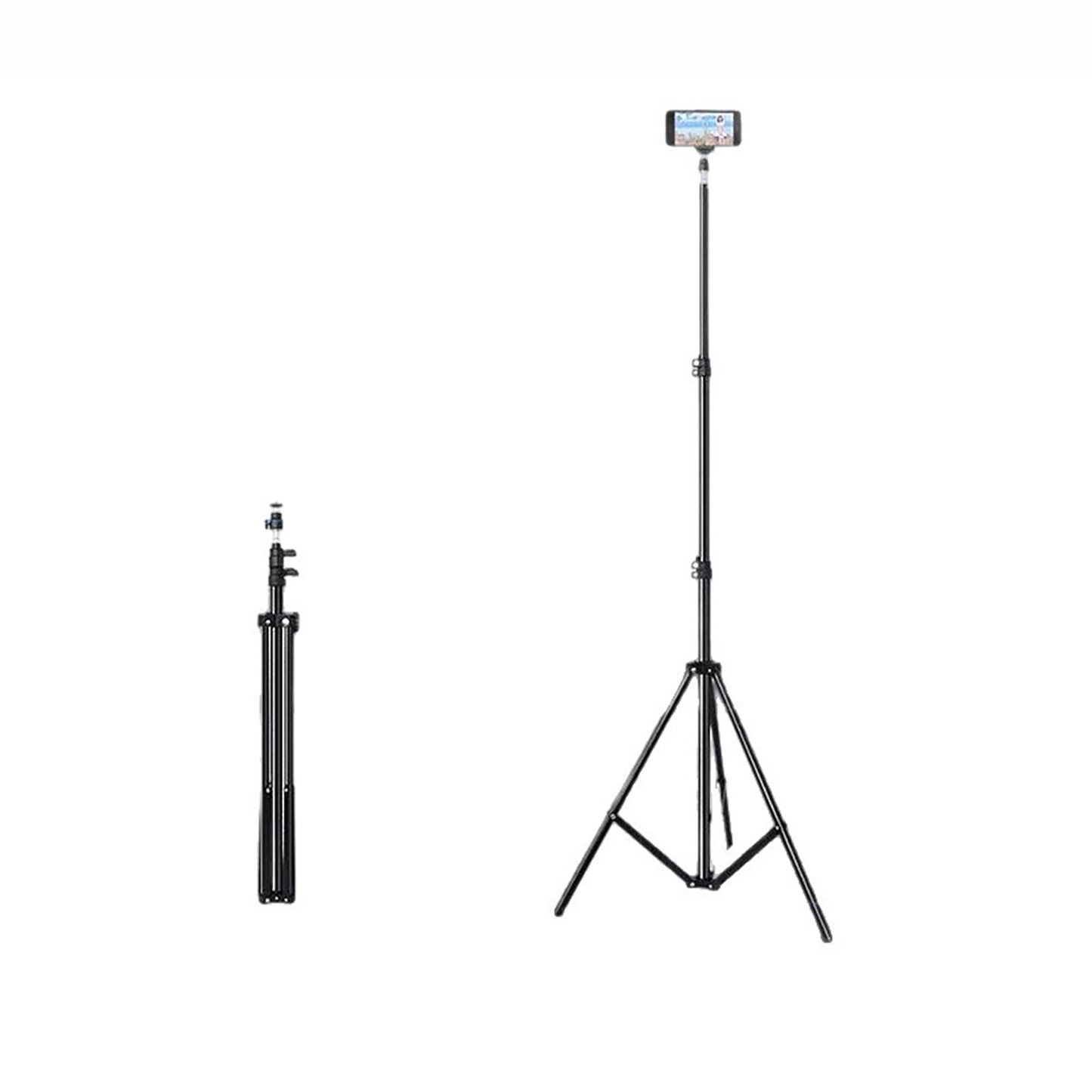 170cm Adjustable Phone Tripod Stand Mobile Holder Live Streaming