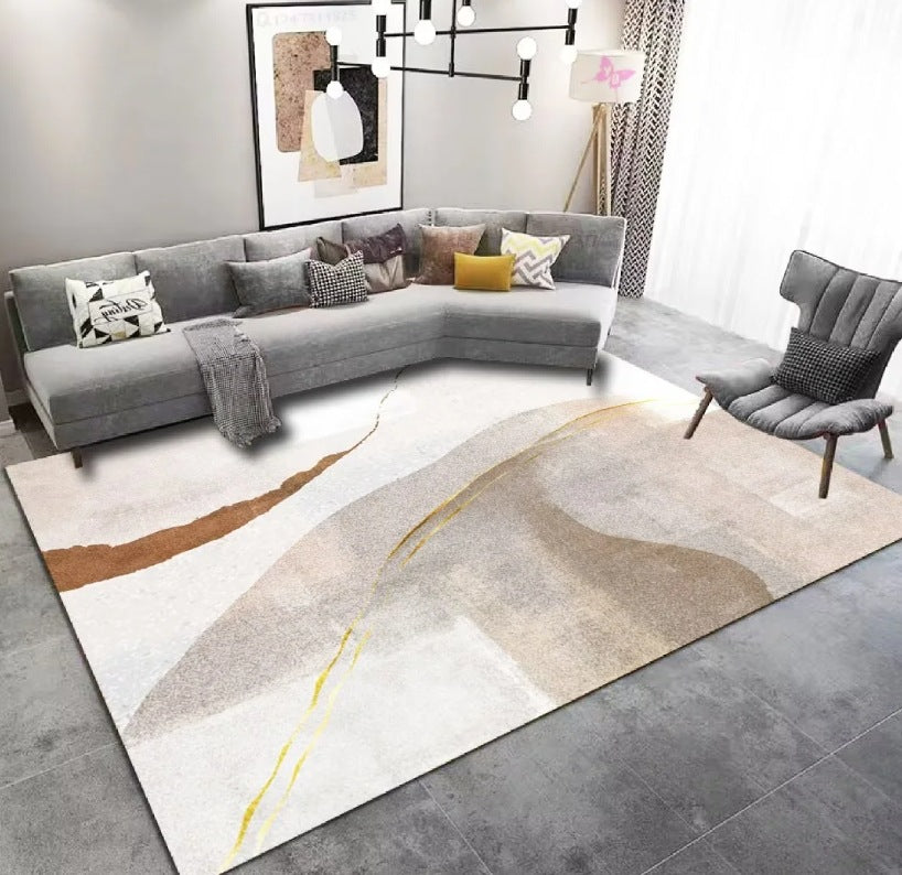 Lush Plush Essence Bedroom/Living Room Cotton Carpet Area Rug (200 x 140)