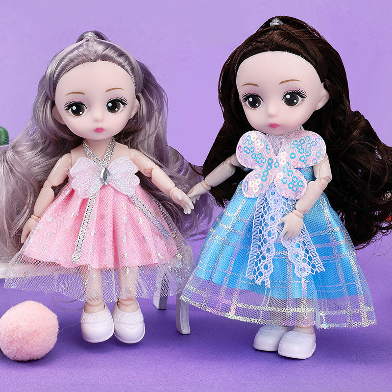 Princess Doll with Flexible Joints & Luxury Dress
