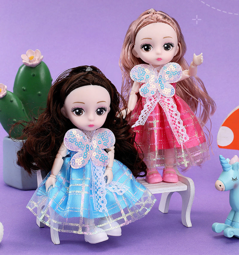 Princess Doll with Flexible Joints & Luxury Dress