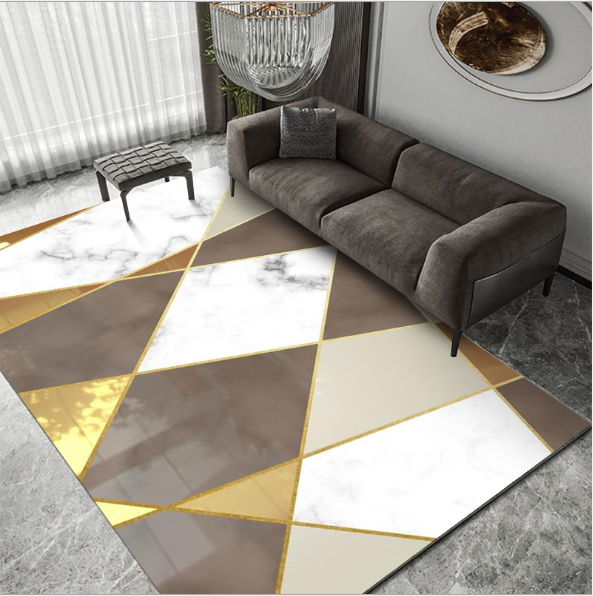 Large Golden Rug Carpet Mat (230 x 160)