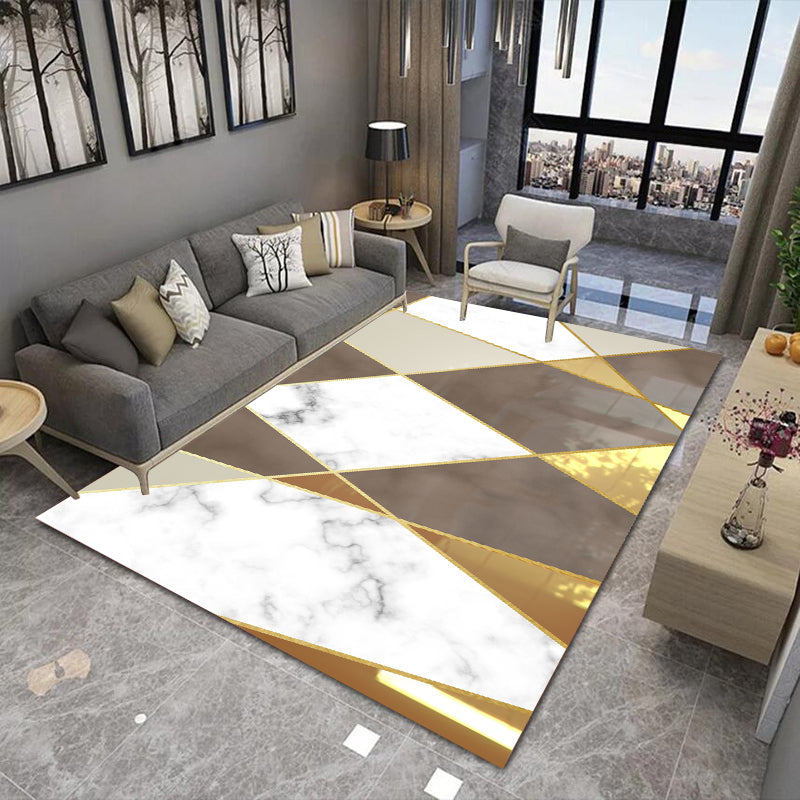 Large Golden Rug Carpet Mat (230 x 160)