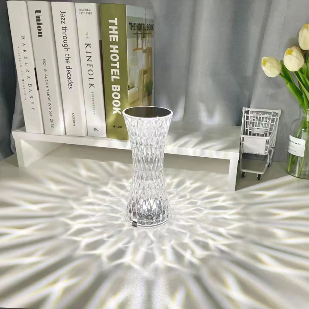Diamond Crystal LED Table Lamp Touch Sensor Night Light