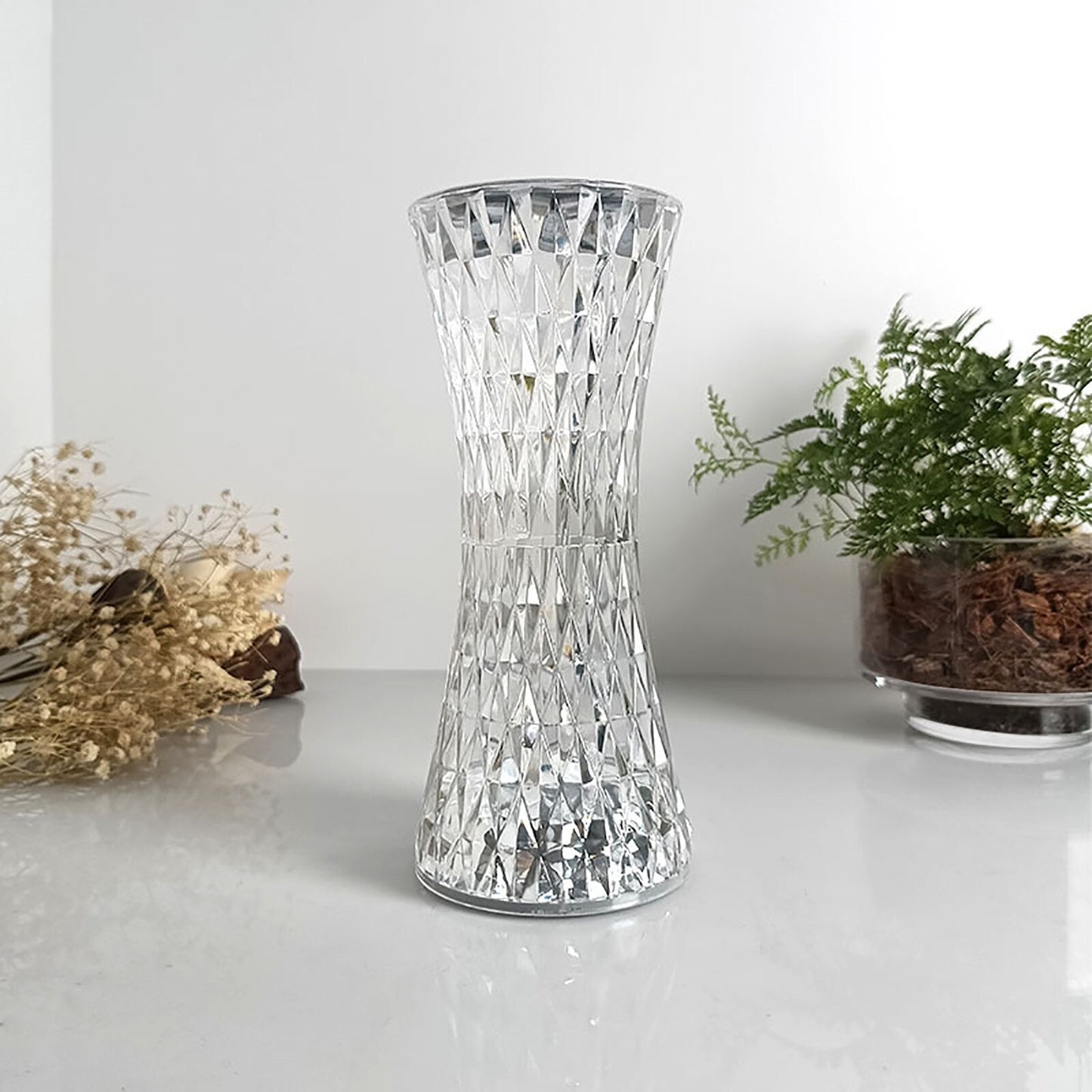 Diamond Crystal LED Table Lamp Touch Sensor Night Light