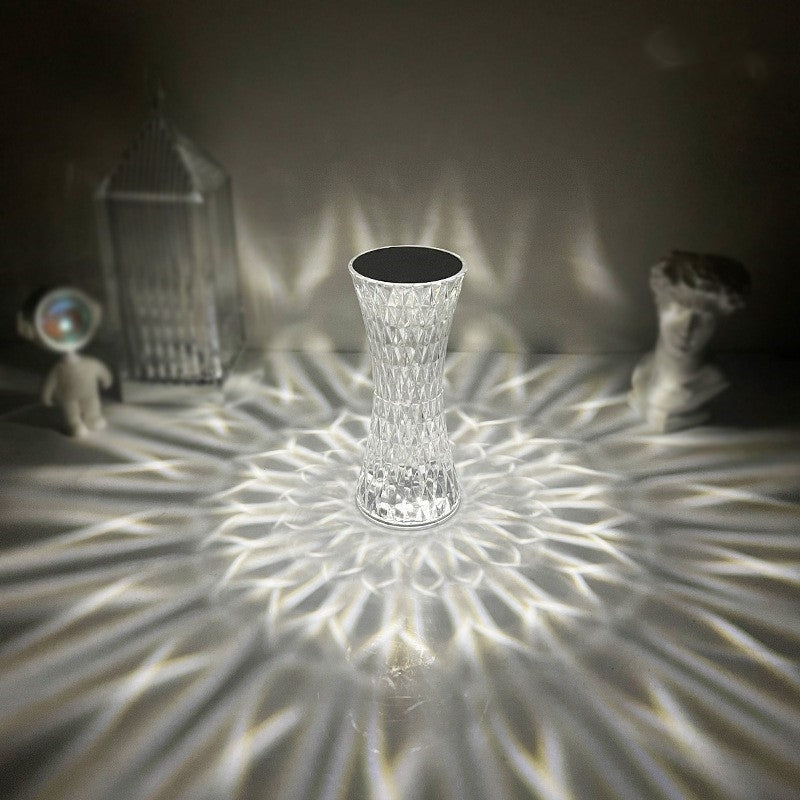 Diamond Crystal LED Table Lamp Touch Sensor Night Light