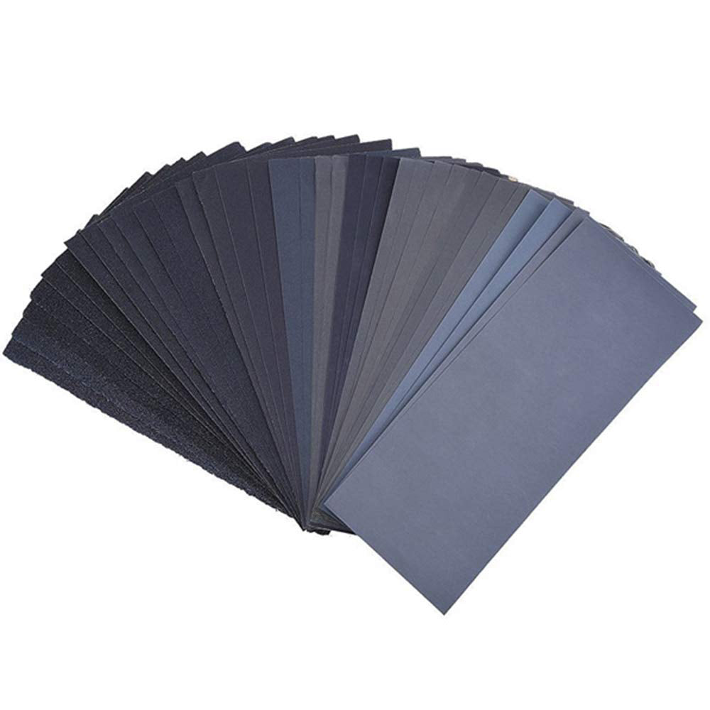 36PCS Sandpaper Assorted Grit Wet Dry Wood Sanding Sheets