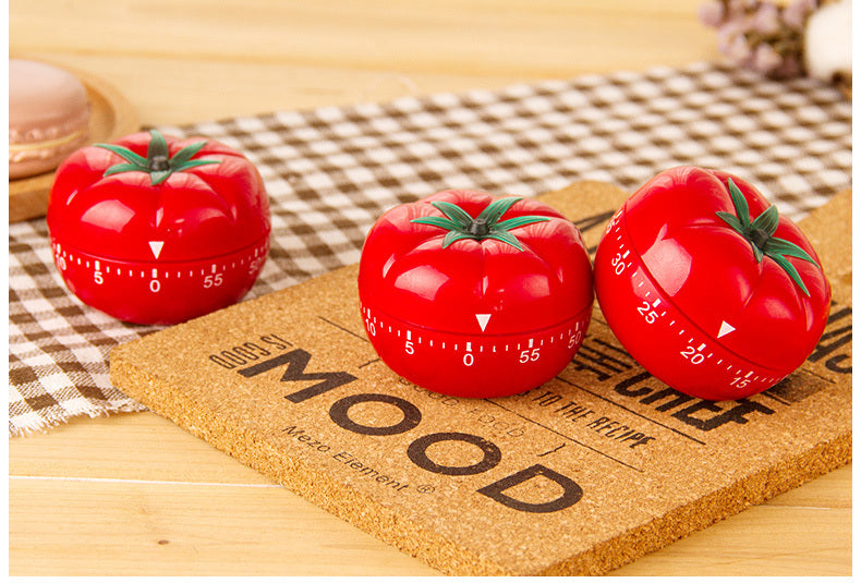 Classic Mechanical Tomato Kitchen Timer Cooking Alarm Countdown Clock