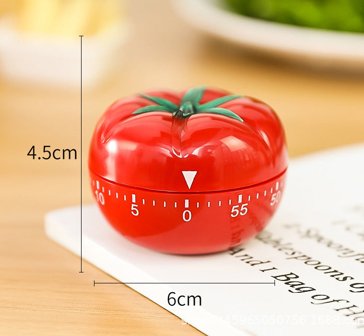 Classic Mechanical Tomato Kitchen Timer Cooking Alarm Countdown Clock