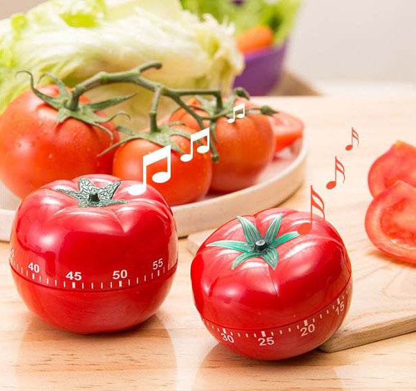 Classic Mechanical Tomato Kitchen Timer Cooking Alarm Countdown Clock