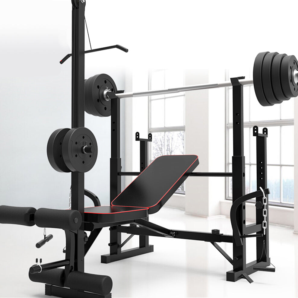 Lat Pulldown Bar for Home Gym Weight Bench (Pull down Only)