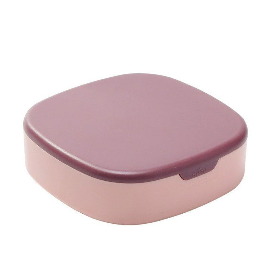 Portable Beauty Case with Mirror Travel Jewellery Box Makeup Cosmetic Storage Organizer