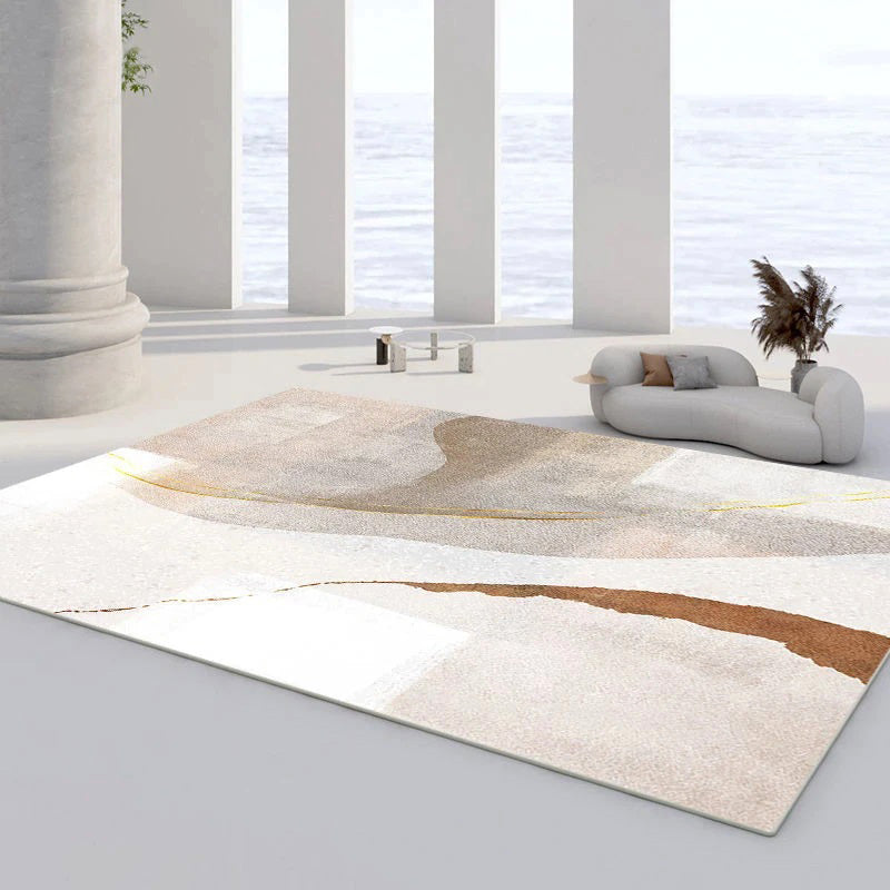 Lush Plush Essence Bedroom/Living Room Cotton Carpet Area Rug (200 x 140)