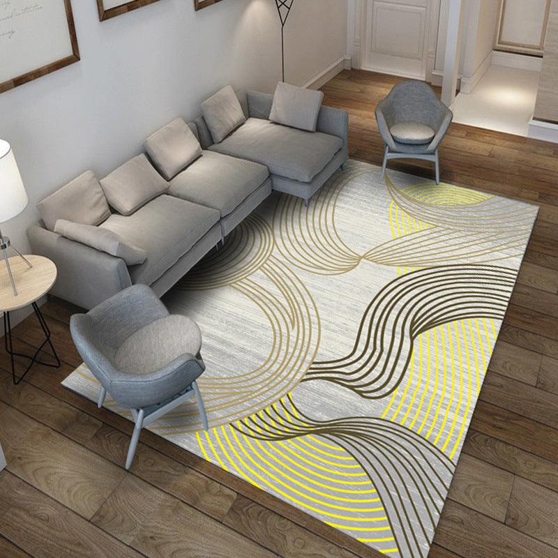 XL Large Lush Plush Rhythm Cotton Carpet Rug (280 x 180)