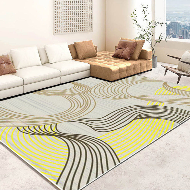 XL Large Lush Plush Rhythm Cotton Carpet Rug (280 x 180)