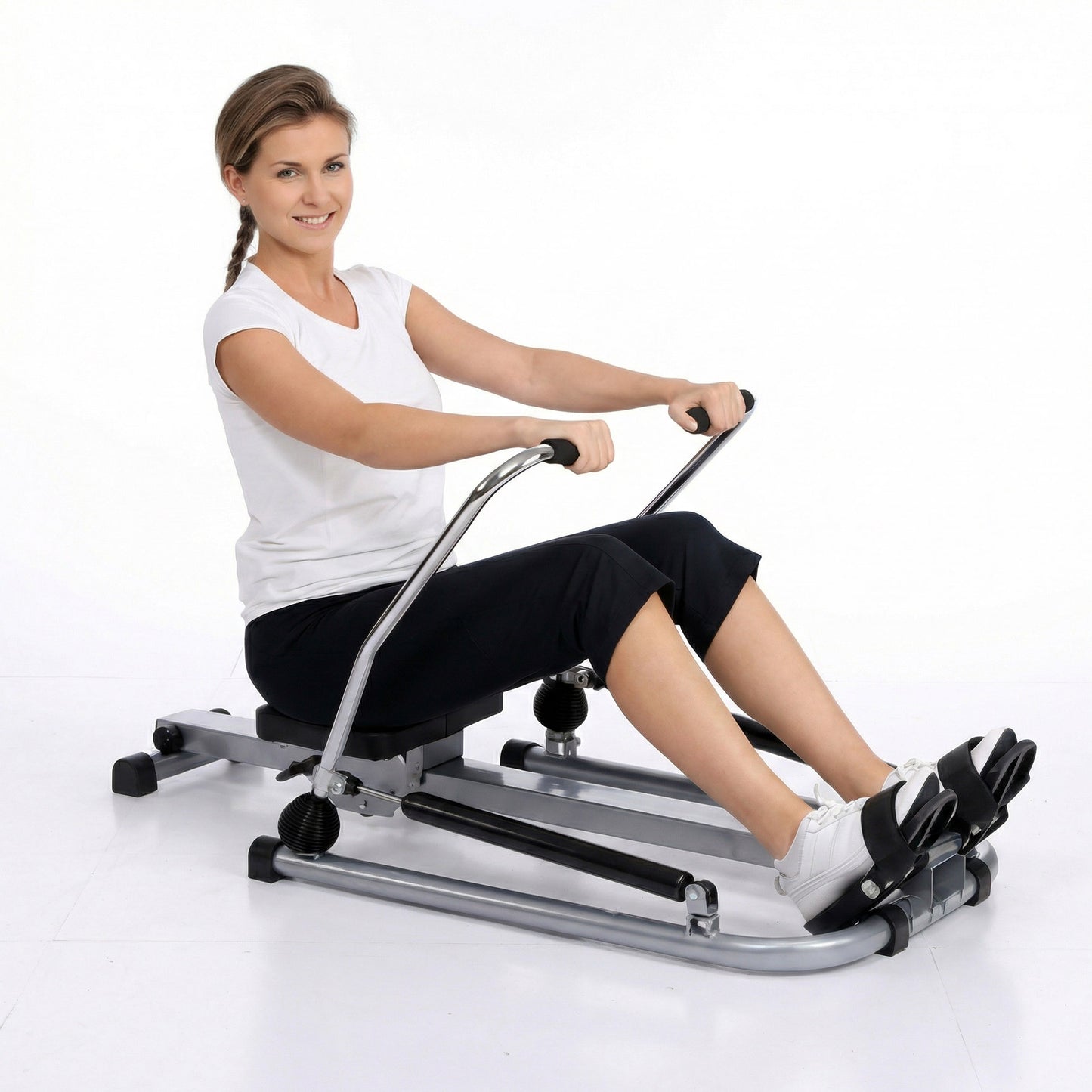 Fitplus Fitness Hydraulic Rowing Machine Home Gym Full Body Rower