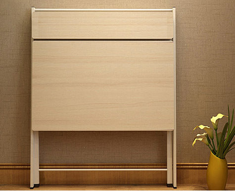 Express Folding Desk with Shelf (White)