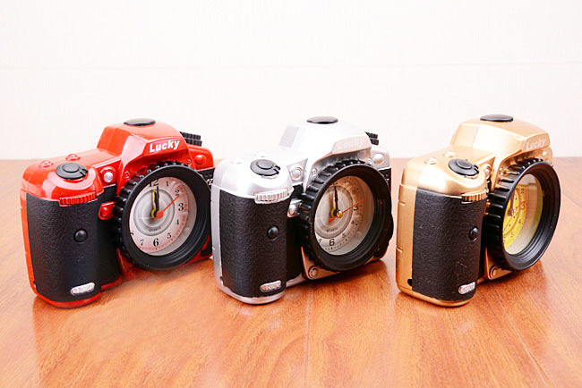 SLR Camera Desktop Alarm Clock
