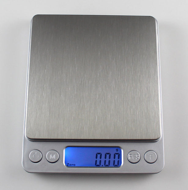 0.01g Digital Precision Platform Scale Stainless Steel 500g
