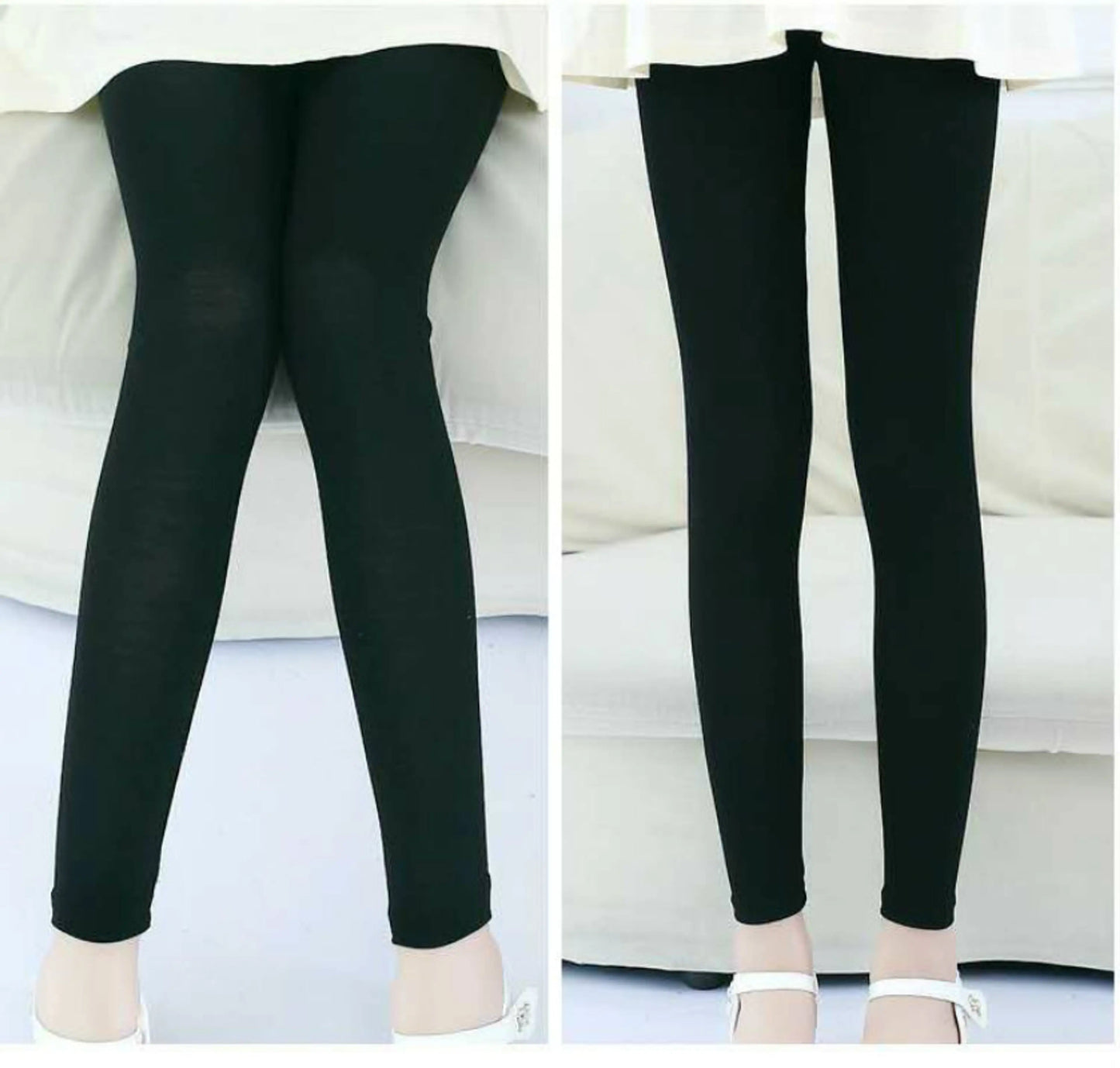 Girls Classic Tights Kids Black Leggings