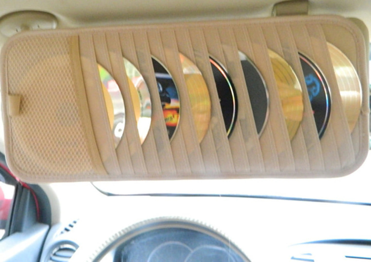 Auto Car 12 CD / DVD Visor Storage Organizer