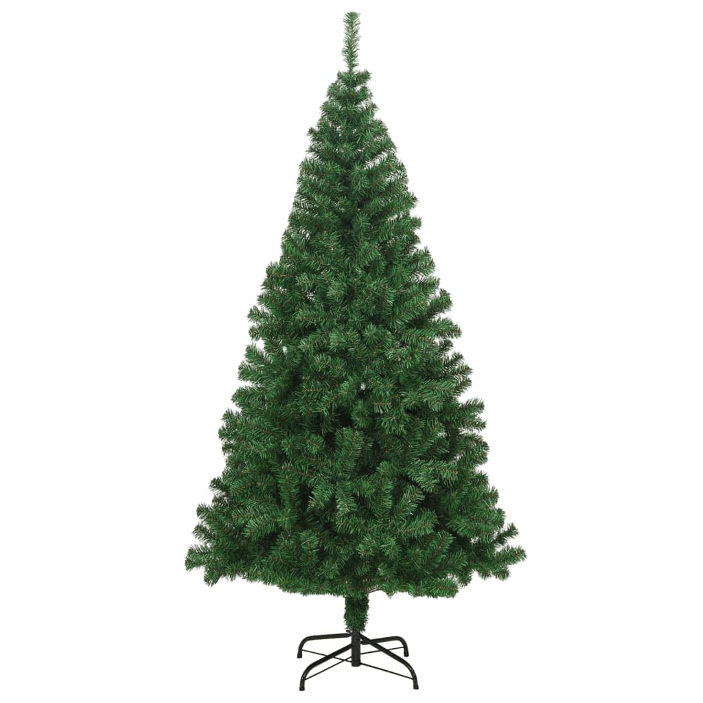 2.4m Lush Traditional Green Christmas Tree 1200 Tips