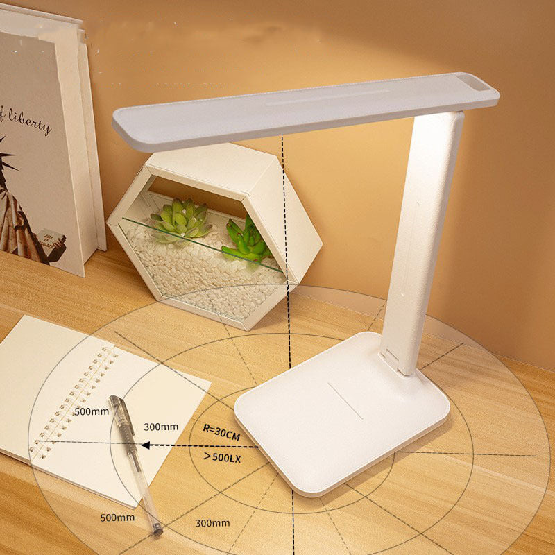 LED Eye-Protecting Desk Lamp Touch Control Dimmable Office Table Reading Light