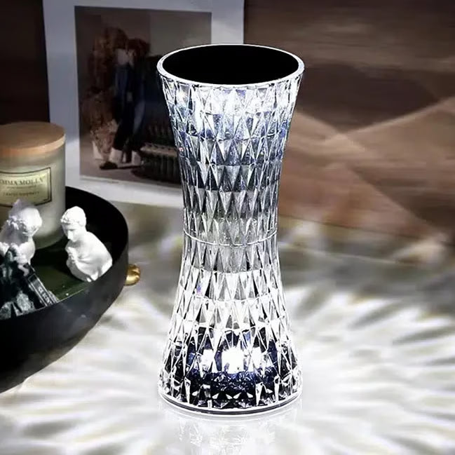 Diamond Crystal LED Table Lamp Touch Sensor Night Light