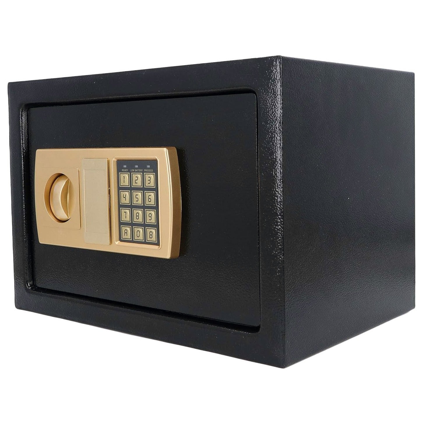 Digital Home Safe with Keypad and Key Lock Fireproof Anti-Theft
