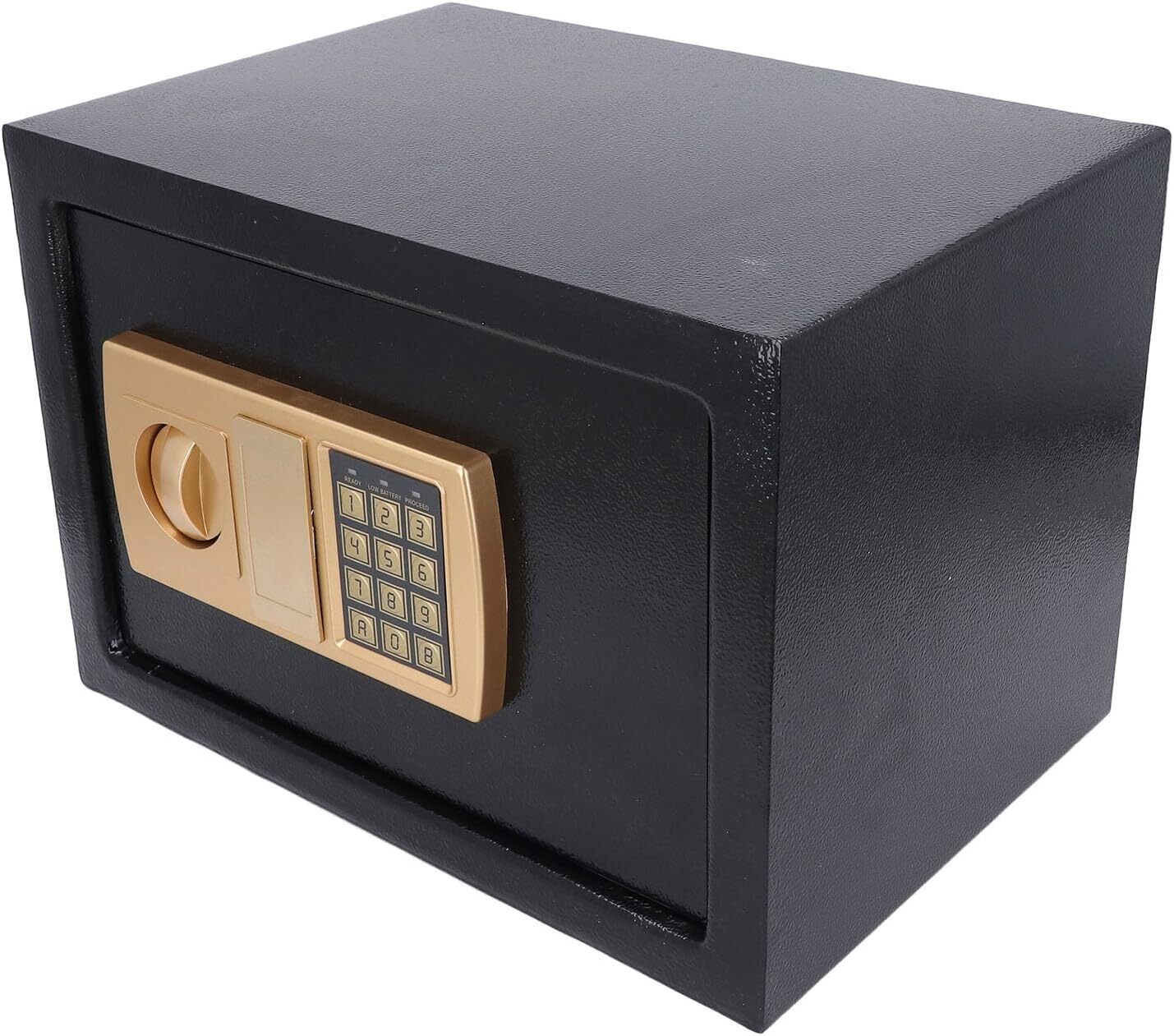 Digital Home Safe with Keypad and Key Lock Fireproof Anti-Theft