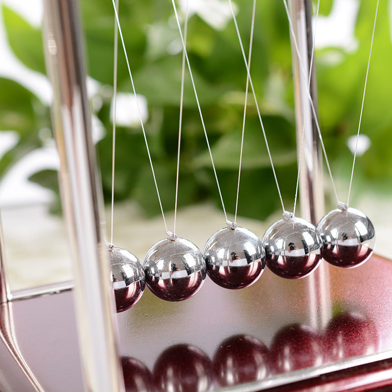 Newton's Cradle Pendulum Balls Perpetual Motion Executive Desk Decoration