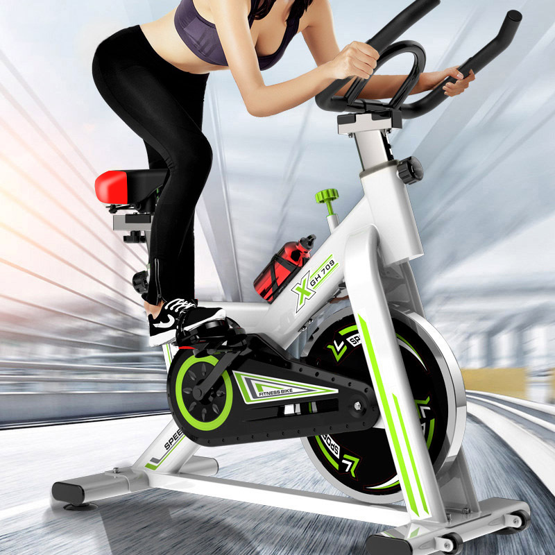 fitplus power advanced stationary fitness exercise spin bike