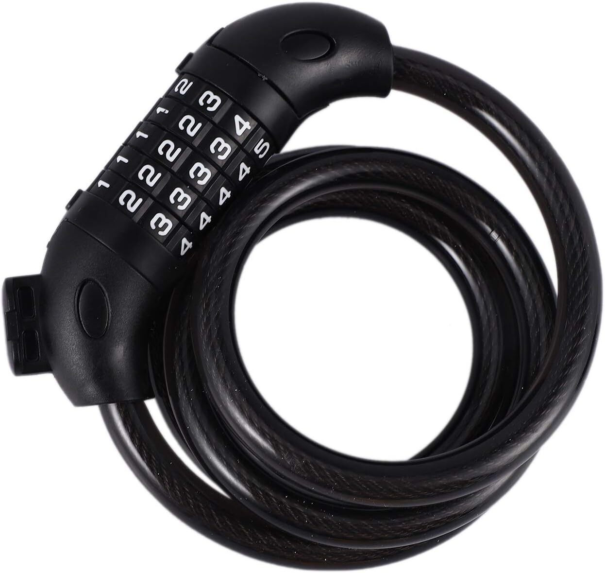 Heavy Duty 5-Digit Combination Anti-Theft Cable Bike Lock Bicycle Security