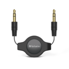 Verbatim 3.5mm Aux Audio Cable Retractable 