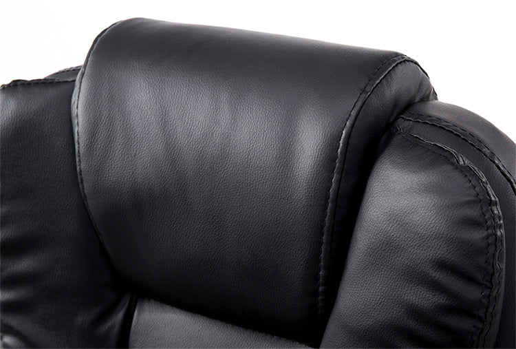 Apex Deluxe Executive Reclining Office Chair (Black) - Dshop.com.au