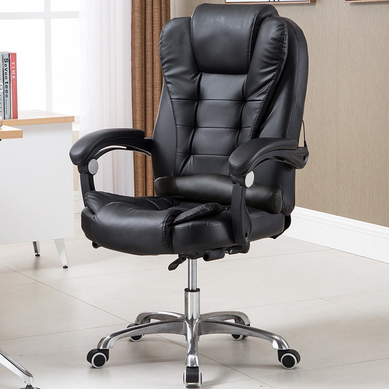 Apex Executive Reclining Office Chair (Black) - Dshop.com.au