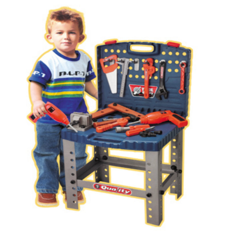 Tool Box Chair Workshop Playset Kids Toy Set - Dshop.com.au