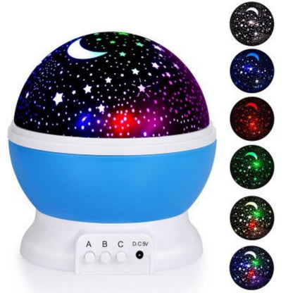 Star Projector Night Light Starry Sky Constellation Projection Lamp (Blue) - Dshop.com.au