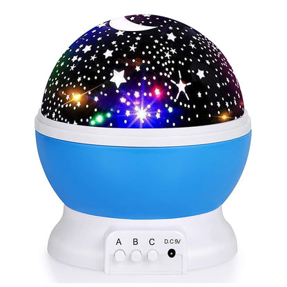 Star Projector Night Light Starry Sky Constellation Projection Lamp (Blue) - Dshop.com.au