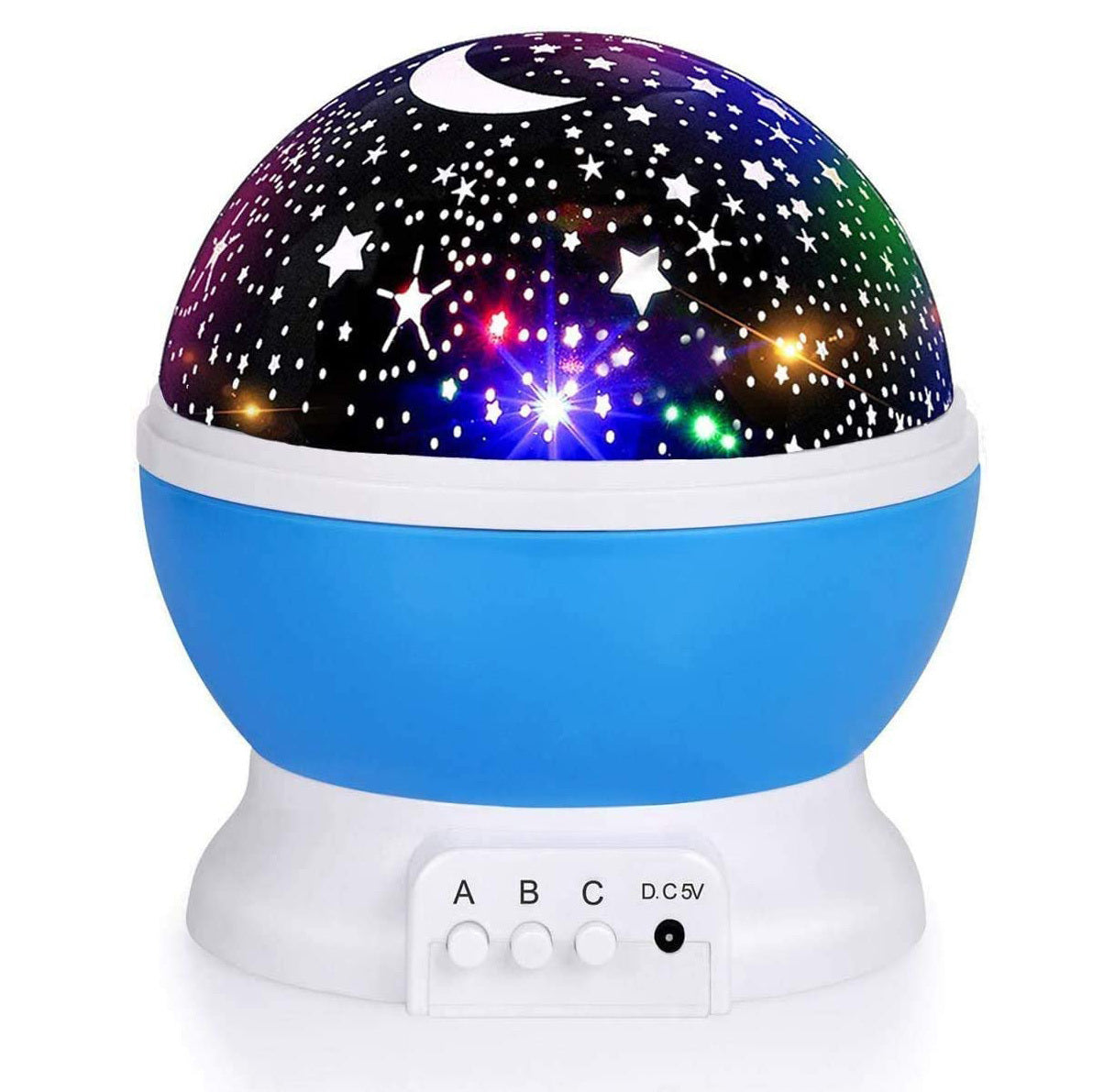 Star Projector Night Light Starry Sky Constellation Projection Lamp (Blue) - Dshop.com.au