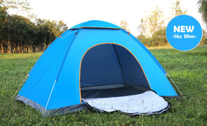 Instant Pop Up 2-3 Person Camping Tent - Dshop.com.au