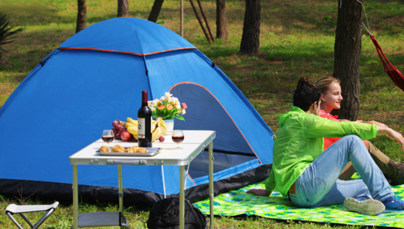 Instant Pop Up 2-3 Person Camping Tent - Dshop.com.au